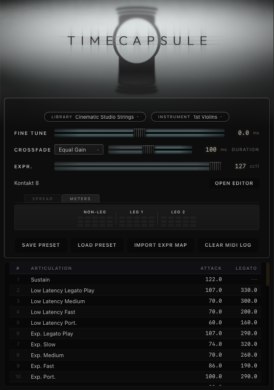 TimeCapsule plugin interface